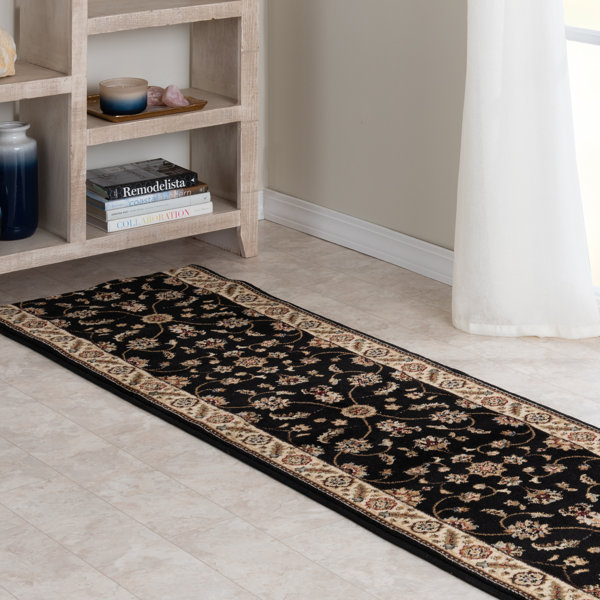 Black Runner Rug Wayfair